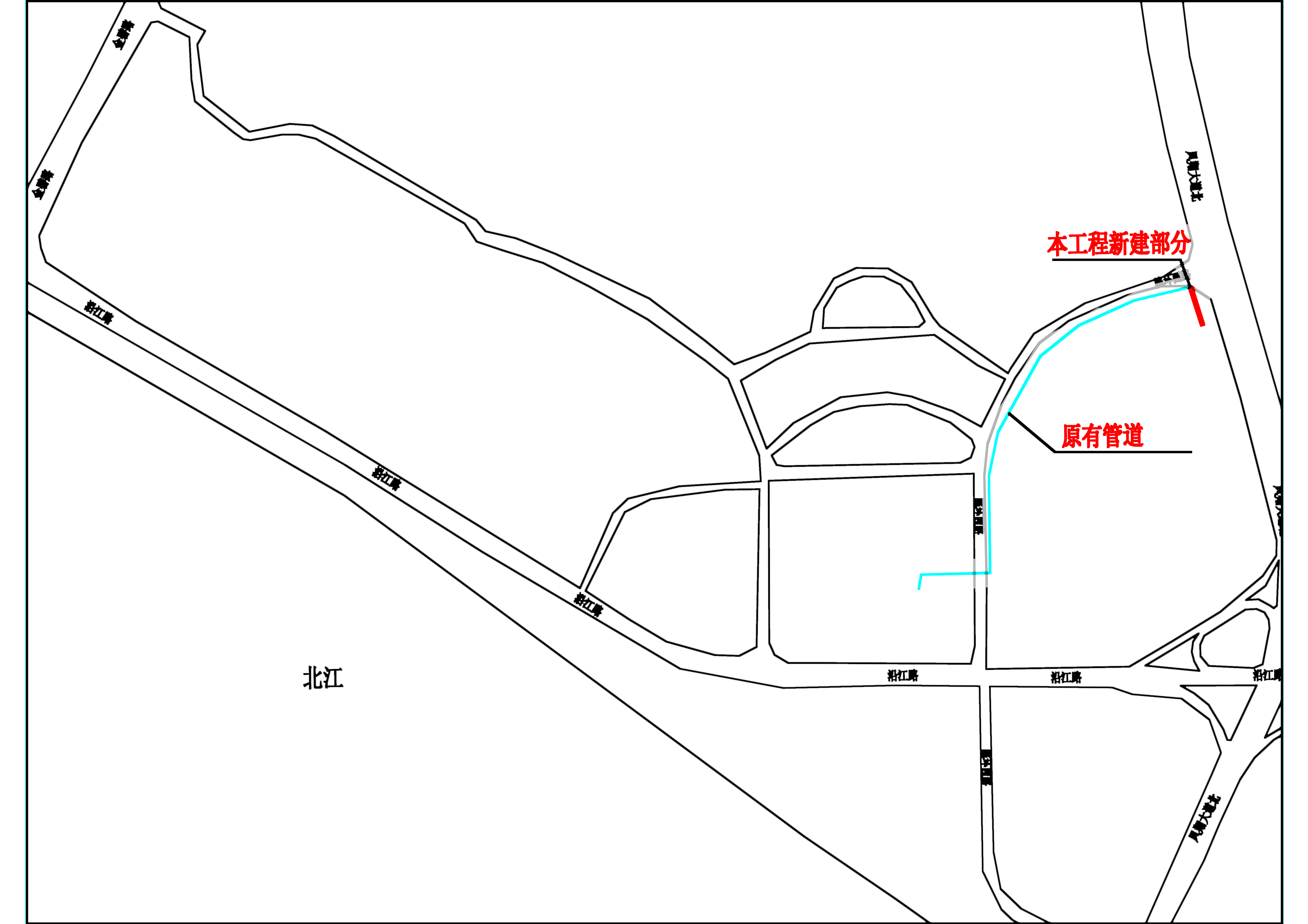 110kV東城站10kV區(qū)府甲線網架完善工程 - 區(qū)位圖-Layout1.jpg