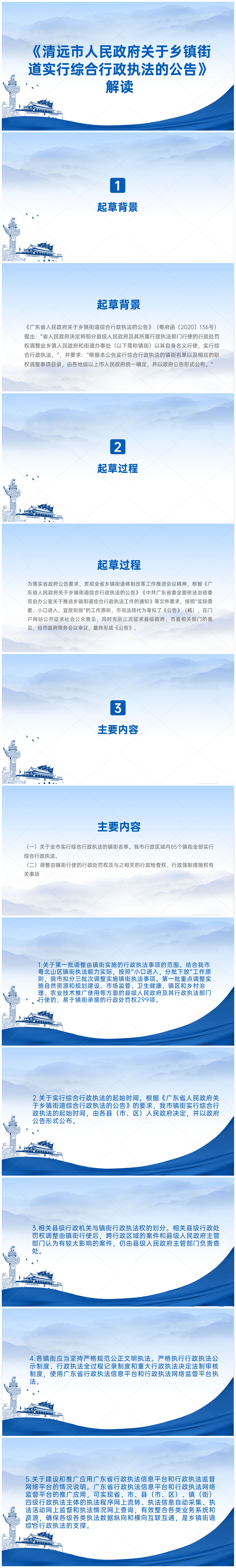 圖解《清遠(yuǎn)市人民政府關(guān)于鄉(xiāng)鎮(zhèn)街道實行綜合行政執(zhí)法的公告》.png