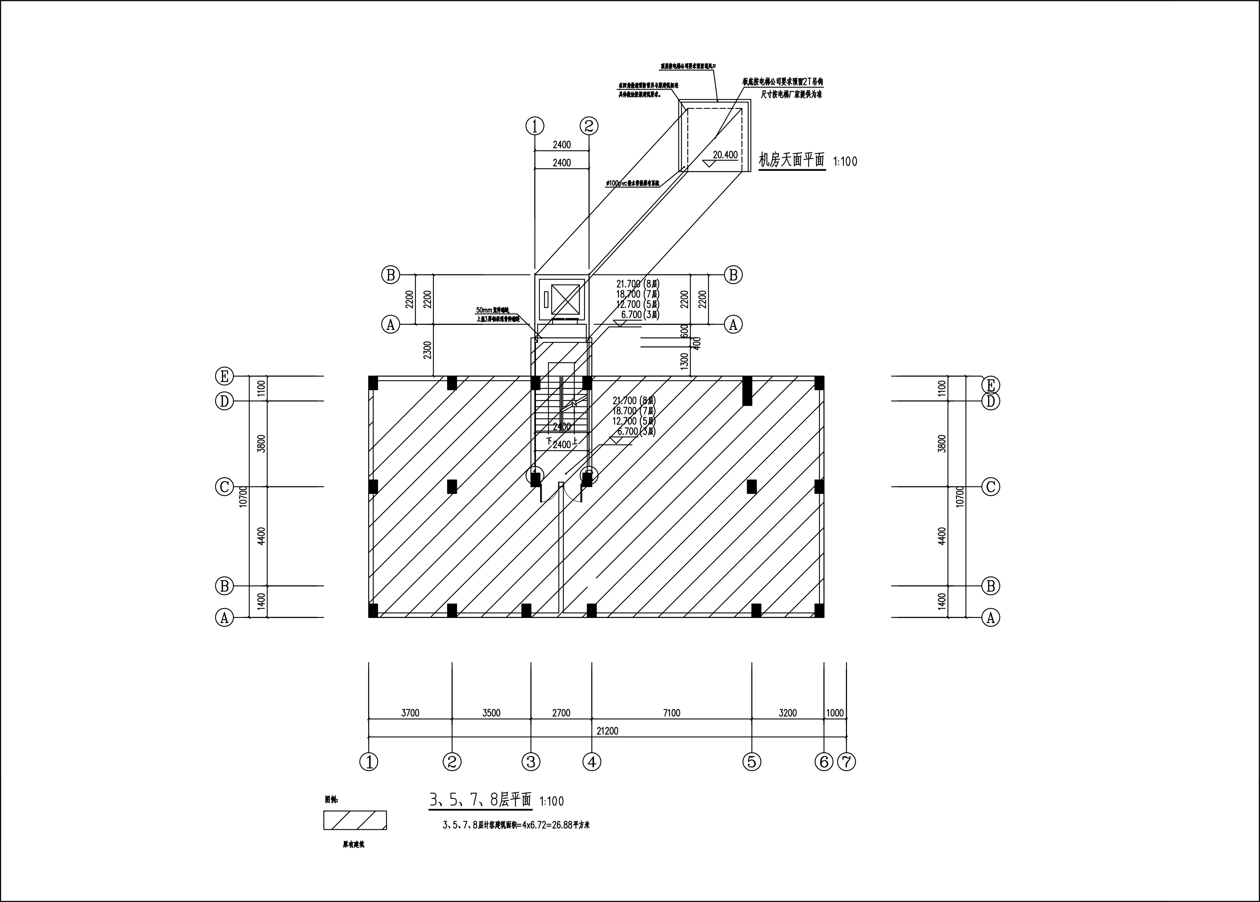 新城清遠供電局宿舍電梯建筑圖_3、5、7層.jpg