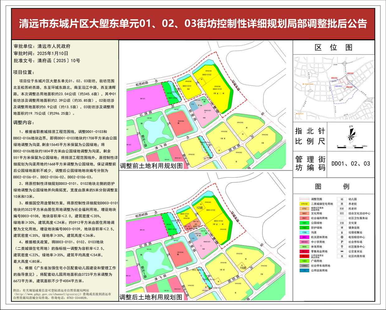 《清遠(yuǎn)市東城片區(qū)大塱東單元01、02、03街坊控制性詳細(xì)規(guī)劃局部調(diào)整》批后公告---s.jpg
