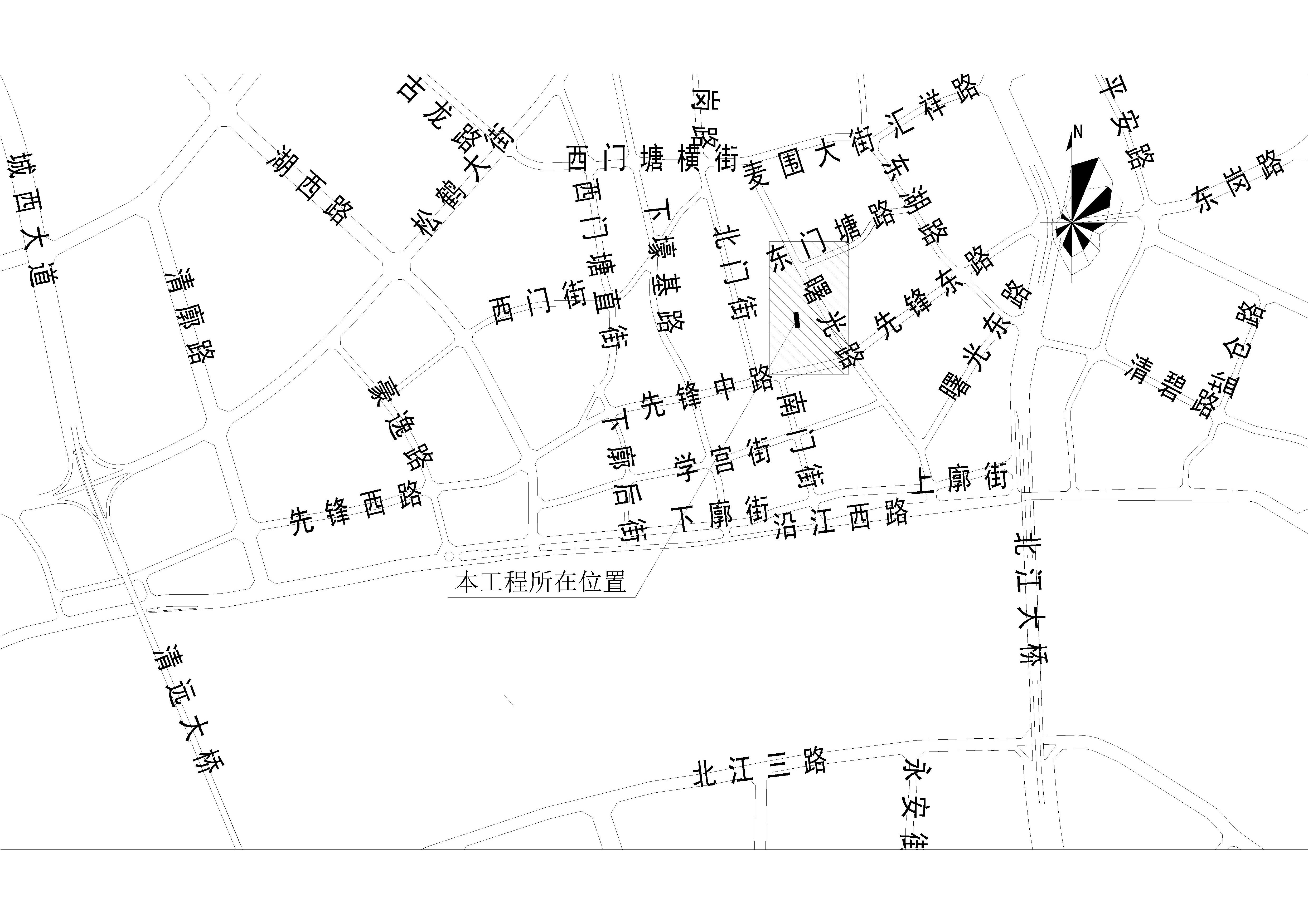 2025.4.11-清遠市舊城鳳苑路（城市廣場）燃氣管道連接工程(CCY)-布局1.jpg