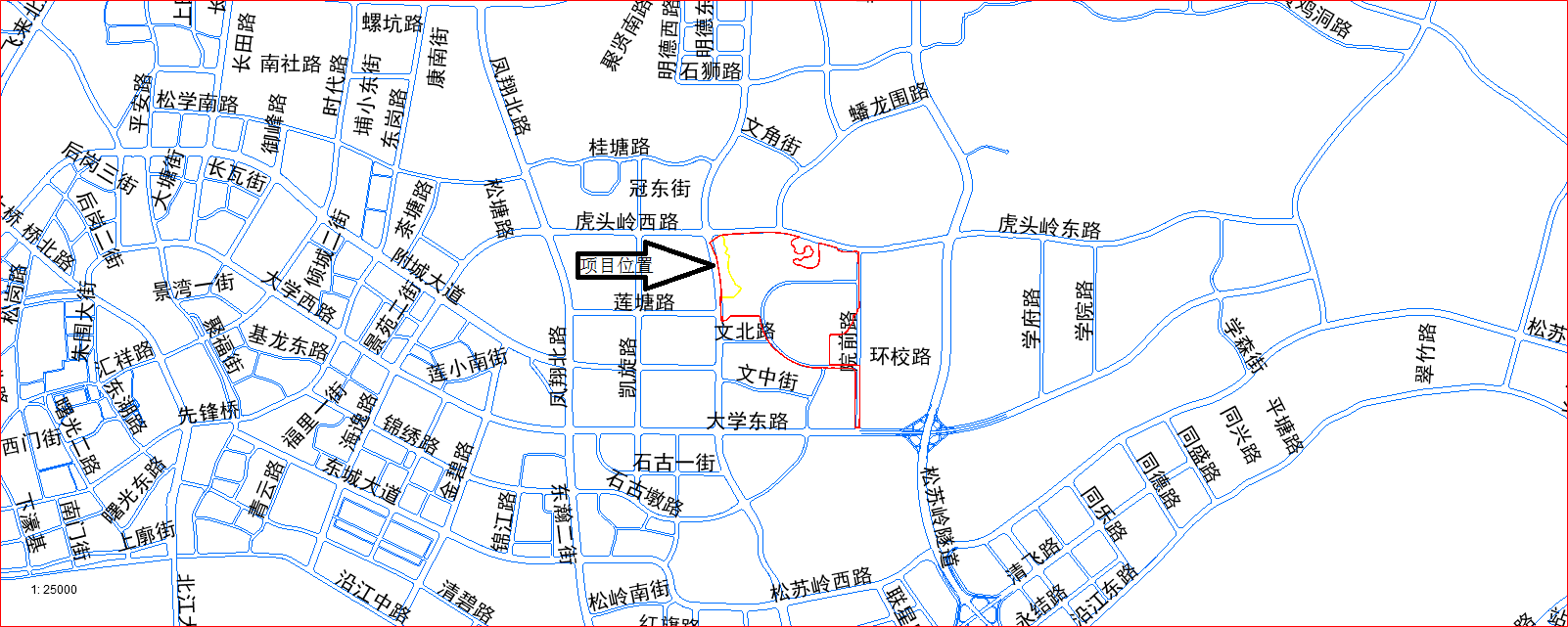 清遠職業(yè)技術(shù)學(xué)院新增學(xué)生宿舍建設(shè)工程設(shè)計方案總平面區(qū)位圖.png