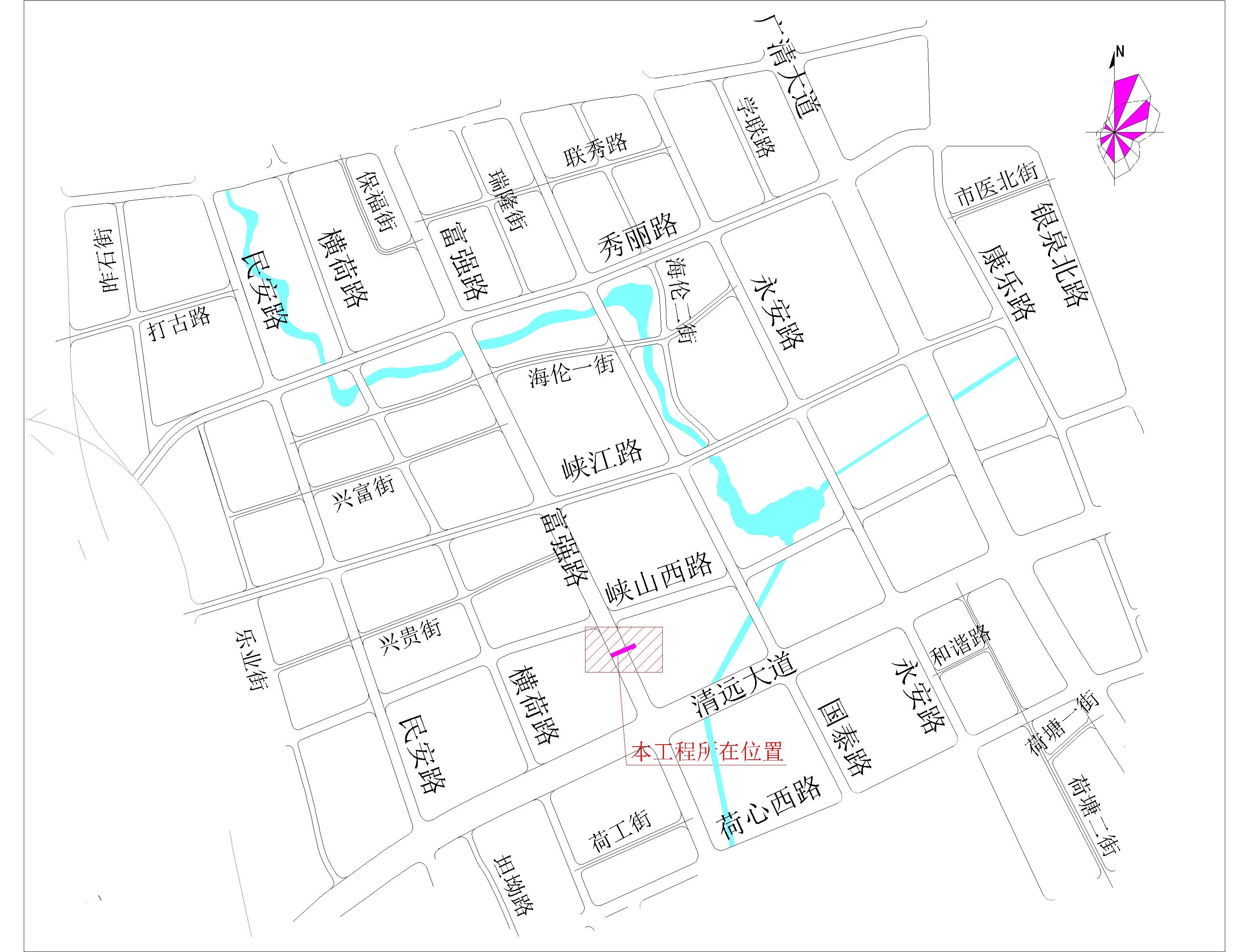 2025.6.5-清遠(yuǎn)市富強(qiáng)路（尋味順德段）市政中壓燃?xì)夤艿拦こ?布局1.jpg