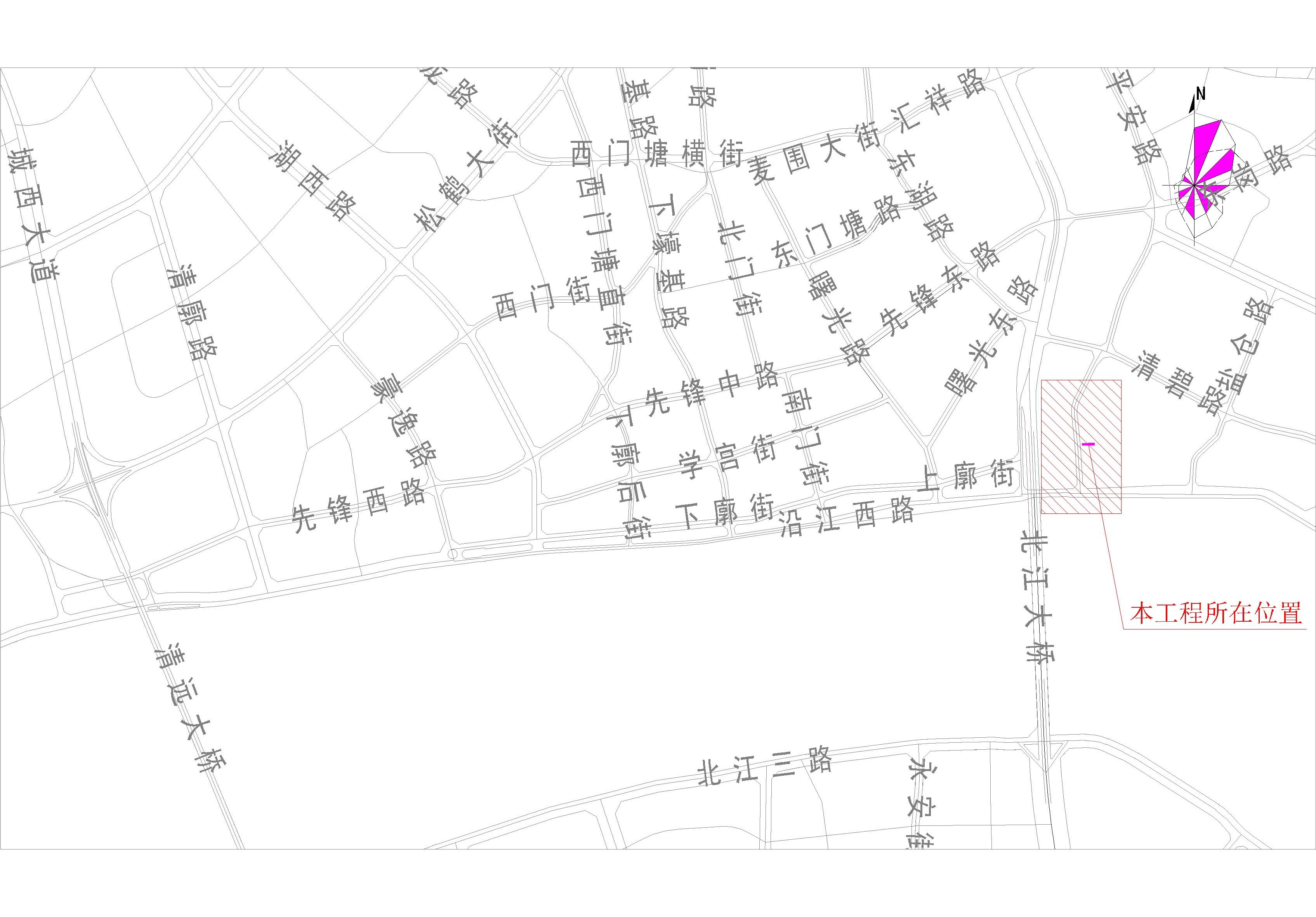 清遠(yuǎn)市東城平安路（風(fēng)車?yán)餆镜甓危┦姓袎喝細(xì)夤艿拦こ?區(qū)位圖.jpg